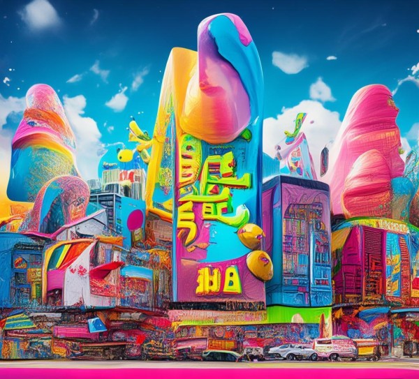 浮夸式广告设计，视觉吸引力的巅峰之作